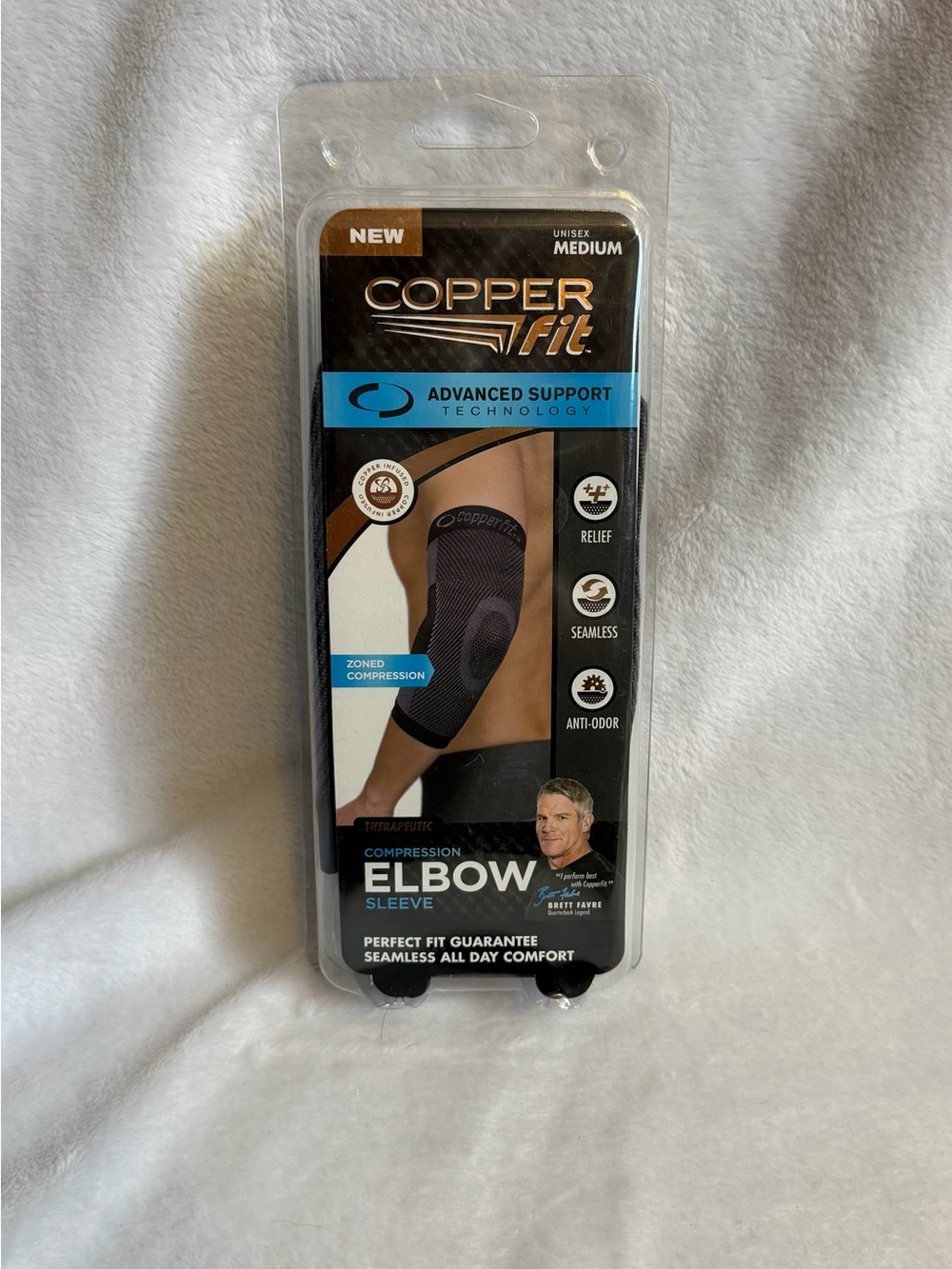 Copper Fit Advanced Support Elbow Sleeve Size Medium New